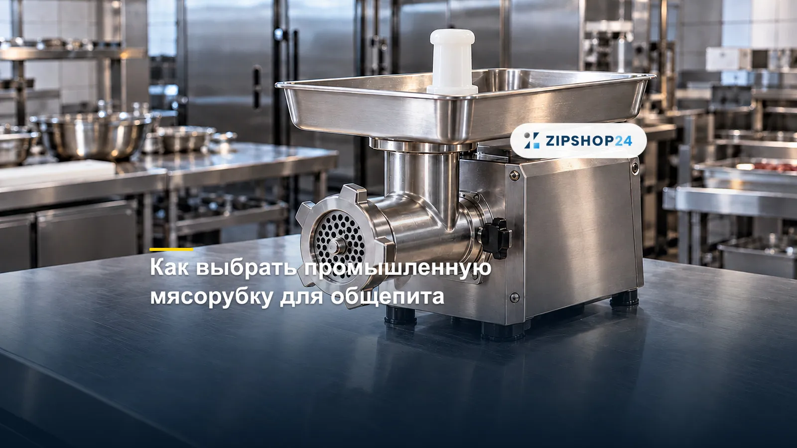 Как выбрать промышленную мясорубку для кафе, столовой и мясного цеха