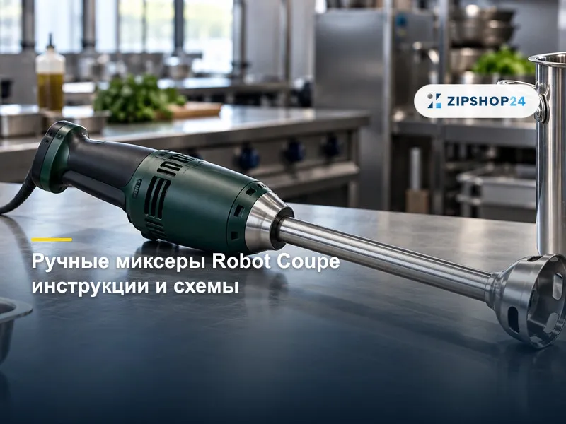 Инструкции для ручных миксеров Robot Coupe: MP, CMP и Mini MP
