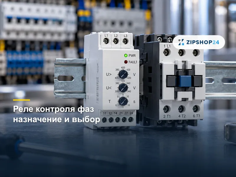 Реле контроля фаз: зачем нужно трёхфазному оборудованию и как выбрать