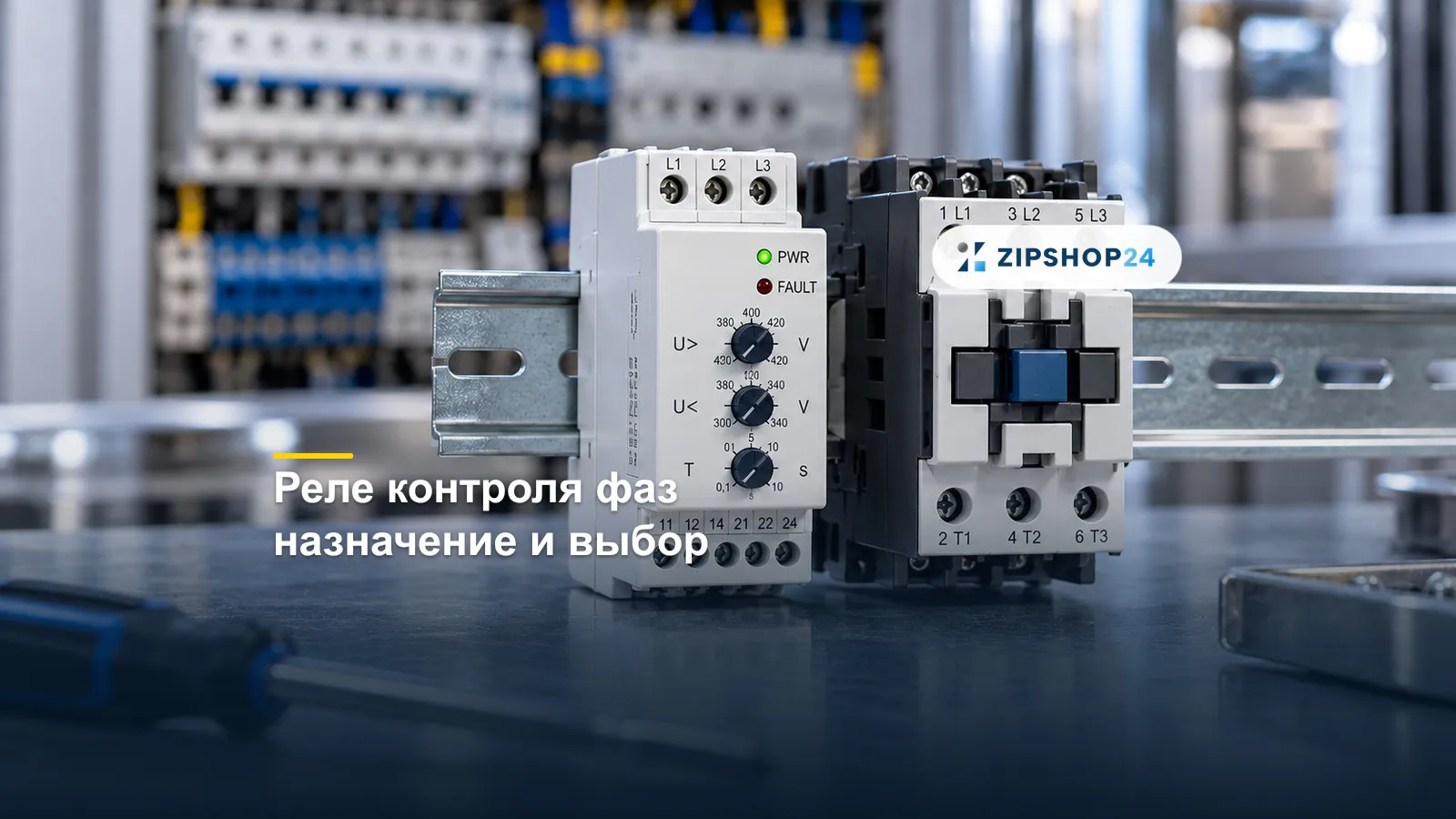 Реле контроля фаз: зачем нужно трёхфазному оборудованию и как выбрать