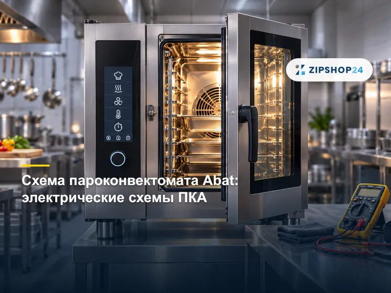 Схема пароконвектомата Abat: электрические схемы ПКА
