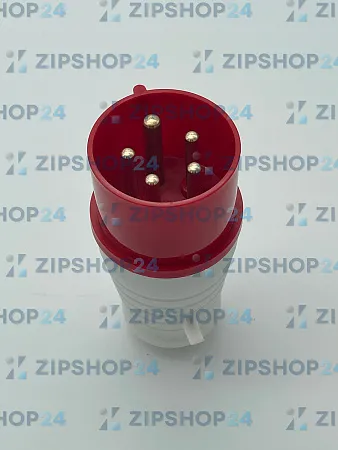 Вилка 025 переносная 3P+PE+N 32А 380В IP44