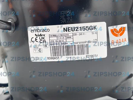 Компрессор Embraco Aspera NEU2155GK R404A/LBP/12.12 cm3