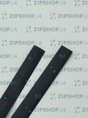 Термоусадка Чёрная (12/6мм) 1м