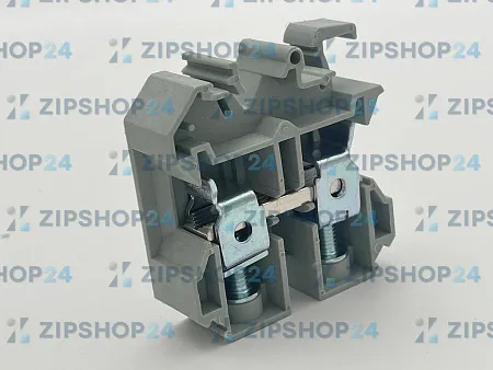 Клеммный зажим ЗНИ - 35мм серый