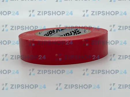 Изолента 19мм х 25м красная KRANZ REXANT