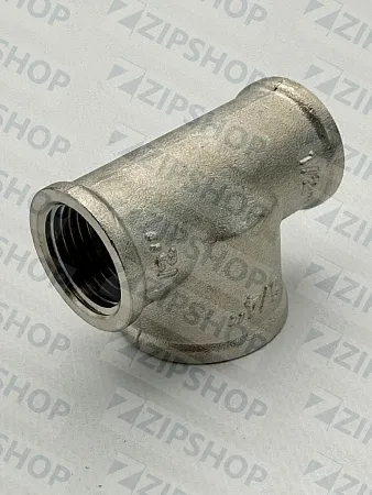 Тройник никель 1/2"х3/4"х1/2" ВР 40бар, t-120*C