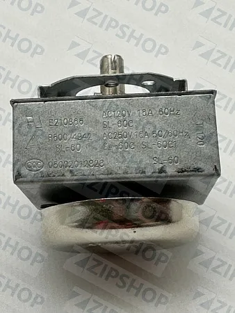 Таймер механический 16А 250В 60 минут круглый шток