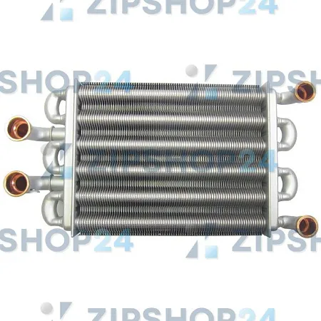 Теплообменник битермический QUASAR D | Mainfour турбированные версии артикул 5700520 - длина 225мм, 