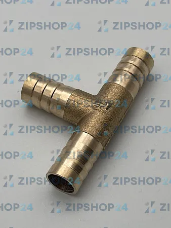 Тройник  D 10мм латунь