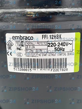 Компрессор Embraco Aspera FFI12HBK