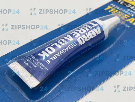Герметик резьбовой средней фиксации ABRO синий 6гр. (фиксатор резьбы)