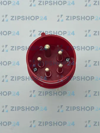 Вилка 025 переносная 3P+PE+N 32А 380В IP44