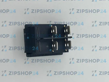 Переключатель с подсветкой зелёный ON-OFF (15A 250V) 4 контакта IRS-201-1A3