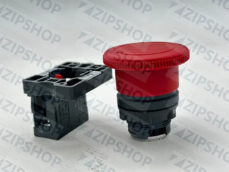 Кнопка SHN XB7 ES 545P (аварийного останова, красная, 22 мм) КНОПКА СТОП КПЭМ, МПК