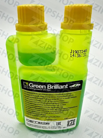 Краситель для поиска утечек 100мл Green BRILLIANT (зелёный) 