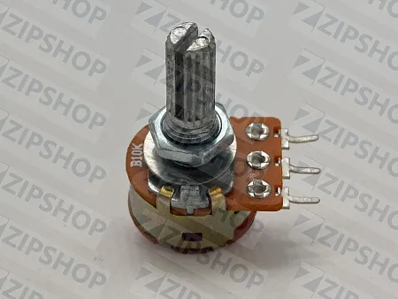 Резистор переменный(7261) РПвр 10к\B\16мм\KC6x20\F-16KSH-N\