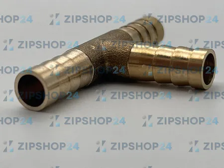 Тройник  D 8мм латунь