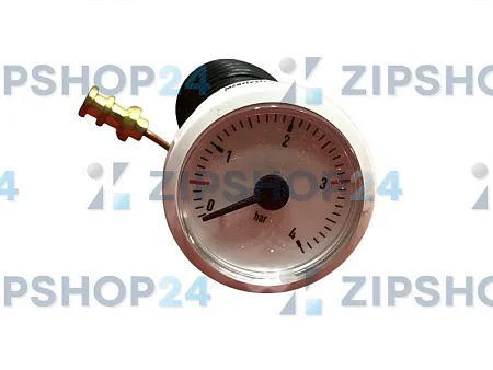Манометр 0– 4bar ǿ 40 - ARISTON CLAS, GENUS, EGIS, BS, AS. - 65104234
