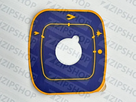 Наклейка ПГК-49ЖШ.801314.00.00.026 (пластик)