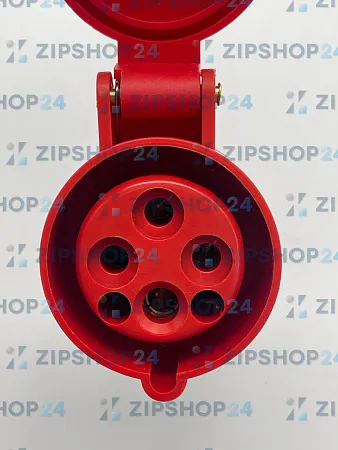 Розетка 214 переносная 3Р+PE 16А 380B IP44