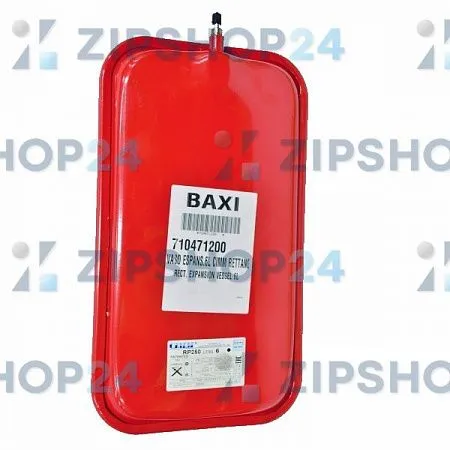 Бак расширительный Baxi Main 5 (6 литров) 710471200 параметры - длина - 440 мм ширина 220 мм толщина