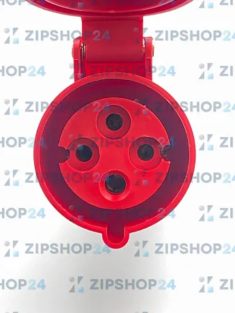 Розетка 224 переносная 3Р+PE 32А 380B IP44