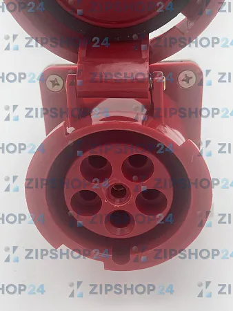 EKF розетка каб. 63А 3Р+N+Е IP44 на пов 380В 135 ЭКФ ps-135-63-380