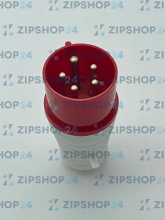 Вилка 015 переносная 3Р+PE+N 16А 380В IP44