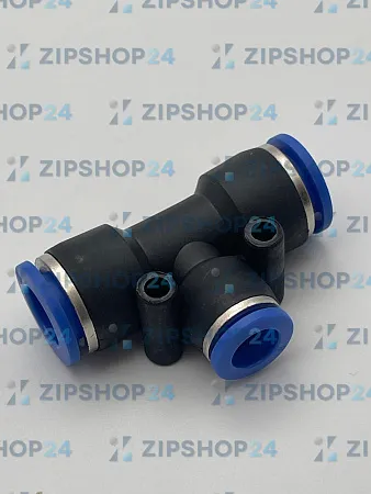 Фитинг переходник Т-образный D10х8х10мм (тройник)