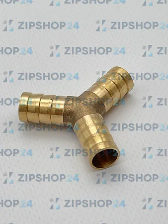 Тройник Y-образный D 10мм латунь