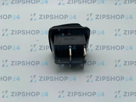 Выключатель клавишный 250V 15А (4с) ON\OFF желтый с подсветкой ВЛАГОЗАЩИТА