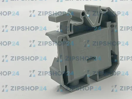 Клеммный зажим ЗНИ - 35мм серый