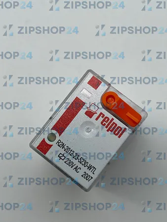 Реле R2N-2012-23-5230-WT 12А, 2 перекл. контакта, 230В 50Гц, мех.инд., тест- кнопка