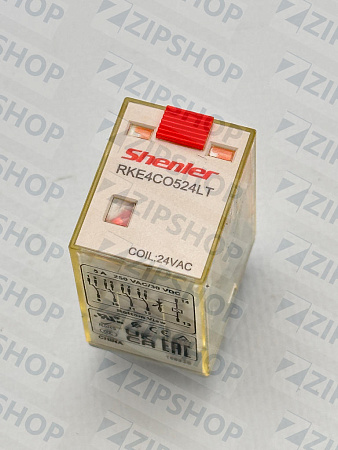 Промежуточное реле RKE4CO524LT Реле RKE 5A, 4CO, 24VAC, с LED, тест кнопка